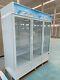 Fricool 72 Three-Glass Door Merchandiser Refrigerator Beverage Cooler White