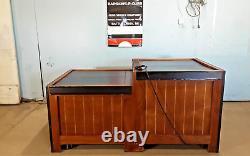 Heavy Duty Open Top Deli/produce Refrigerated Island Display Case Merchandiser