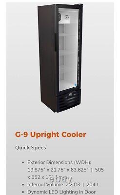 IDW G-9 N334B Upright Cooler Refrigerator 1 Door