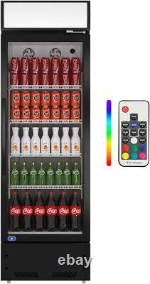 Merchandiser Commercial Refrigerator Glass Door Display Beverage Cooler 11 Cu. Ft