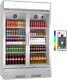 Merchandiser Refrigerator Glass Door Commercial Beverage Cooler 17.1 Cu. Ft New