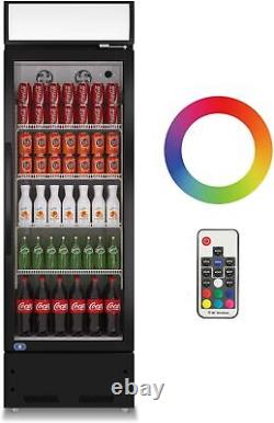 NEW Commercial Glass Door Merchandiser Refrigerator Beverage Cooler NSF 11 Cu. Ft