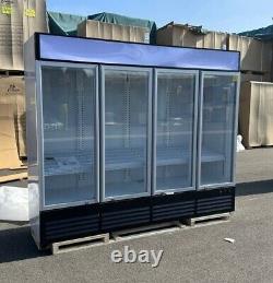 NEW Commercial Merchandiser Refrigerator 4 Glass Door Sections LGN-2400H NSF
