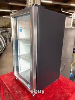 NEW Glass Door Counter Top Drink Display Cooler NSF Refrigerator IDW GS-3 #9128