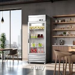 New Commercial Merchandiser Cooler Glass Door Refrigerator Reach In Refrigerator