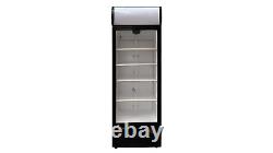 New Commercial Merchandiser Refrigerator Beverage Cooler 1 Door 25x27x82 LED