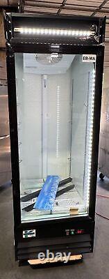 New Kenneco Stkmr1d/b 1 Glass Door Merchandising Refrigerator