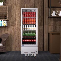 New Merchandiser Upright Cooler Commercial Beverage Display Refrigerator 8 Cu. Ft