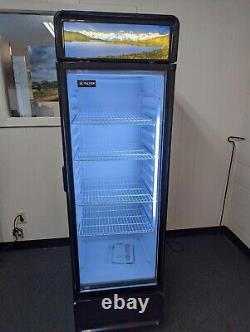 Oliver Commercial 13CF Glass Door Soda Beverage Refrigerator Cooler Merchandiser