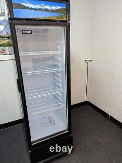 Oliver Commercial 13CF Glass Door Soda Beverage Refrigerator Cooler Merchandiser