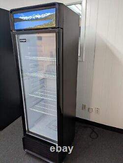 Oliver Commercial 13CF Glass Door Soda Beverage Refrigerator Cooler Merchandiser