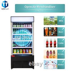 Open Air Merchandiser, WESTLAKE? 36 Black Refrigerated Air Curtain Merchandiser