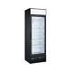 PEAKCOLD Single Glass Door Upright Display Cooler Merchandiser Refrigerator