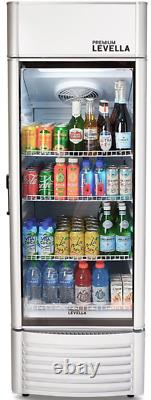 Premium Levella 6.5 Cu-Ft Merchandiser Refrigerator -Beverage Display Cooler