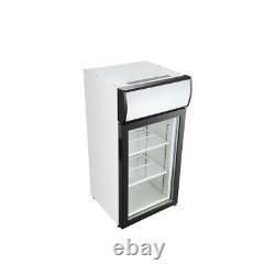 Procool Glass Door Countertop Beverage Cooler, Merchandiser Refrigerator