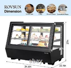 ROVSUN 5.8 Cu. Ft Countertop Refrigerated Display Case Bakery Merchandiser Fridge