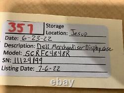 Refrigerated Merchandiser RPI SCRFC4848R 115 Volts Tested