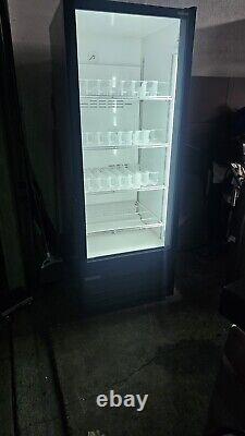 Royal Vendors Rvcf-027 Single Glass Door Refrigerator Merchandiser Used