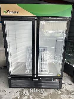 Supera G2m-sw-48-w-1 Used 2 Door Glass Refrigerator Merchandiser