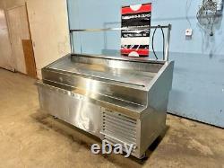 Taulsen All Stainless Steel Refrigerated Seafood Display Merchandiser Case