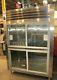 Traulsen RHT232W-HSL Glass Door Refrigerated Merchandiser 51 cf 4 door