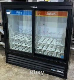 True 2019 GDM-41SL-48-HC-LD 46 Two Section Glass Door Merchandiser