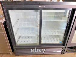 True 2020 GDM-41SL-48-HC-LD 46 Two Section Glass Door Merchandiser Refrigerator