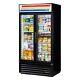 True GDM-35-HCTSL01 39 1/2 Black 2 Glass Door Refrigerated Merchandiser with L