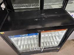 True GDM-41SL-48-HC-LD Refrigerator Merchandiser, 2 Sliding Glass Doors 115V