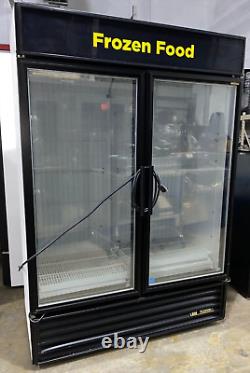 True Refrigeration GDM-49F 54 Swing Glass Door Freezer Merchandiser 49 cu