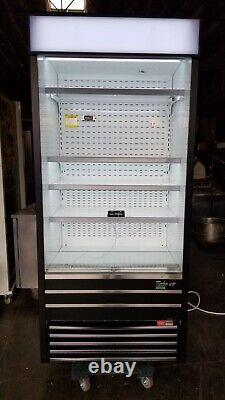 Turbo Air 36 wide Open Case Merchandising Refrigerator Cooler #TOM-36EB-N