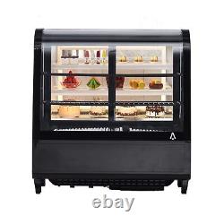 US Commercial Countertop Refrigerator Display Case Merchandiser, 3.5 Cu. Ft. /100L