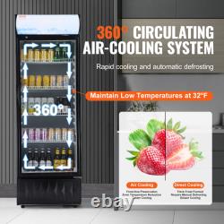 VEVOR Commercial Merchandiser Refrigerator Cooler 6.8/9.7/12.2/14.8 Cu. Ft