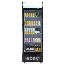 VEVOR Commercial Merchandiser Refrigerator Cooler 9.7 Cu. Ft /275L with 4 Shelves